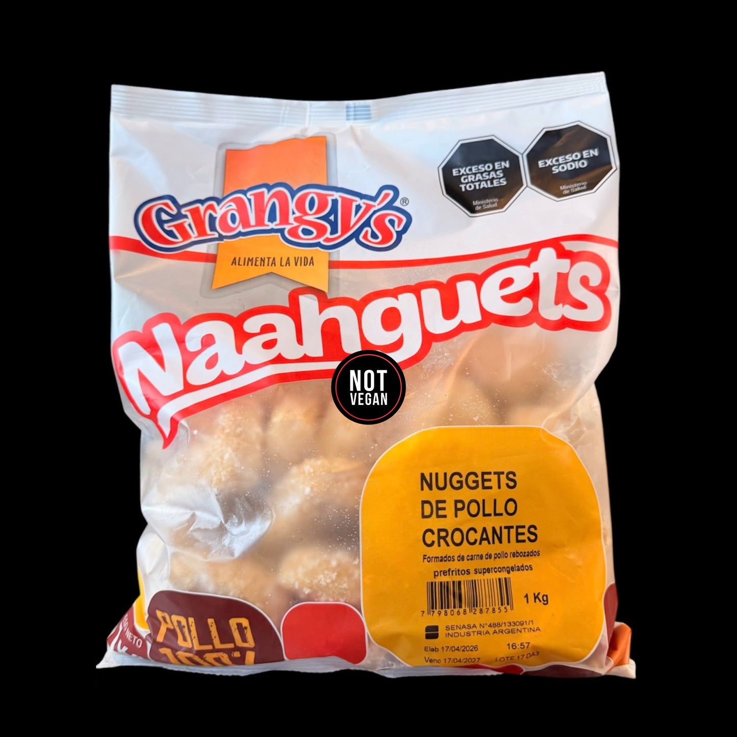 Nuggets de pollo crocante