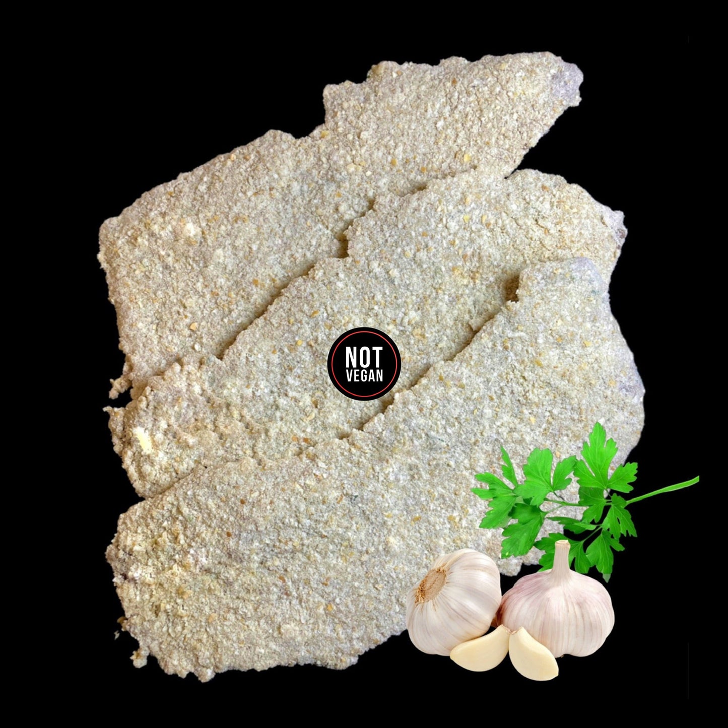 Milanesas rebozadas de carne