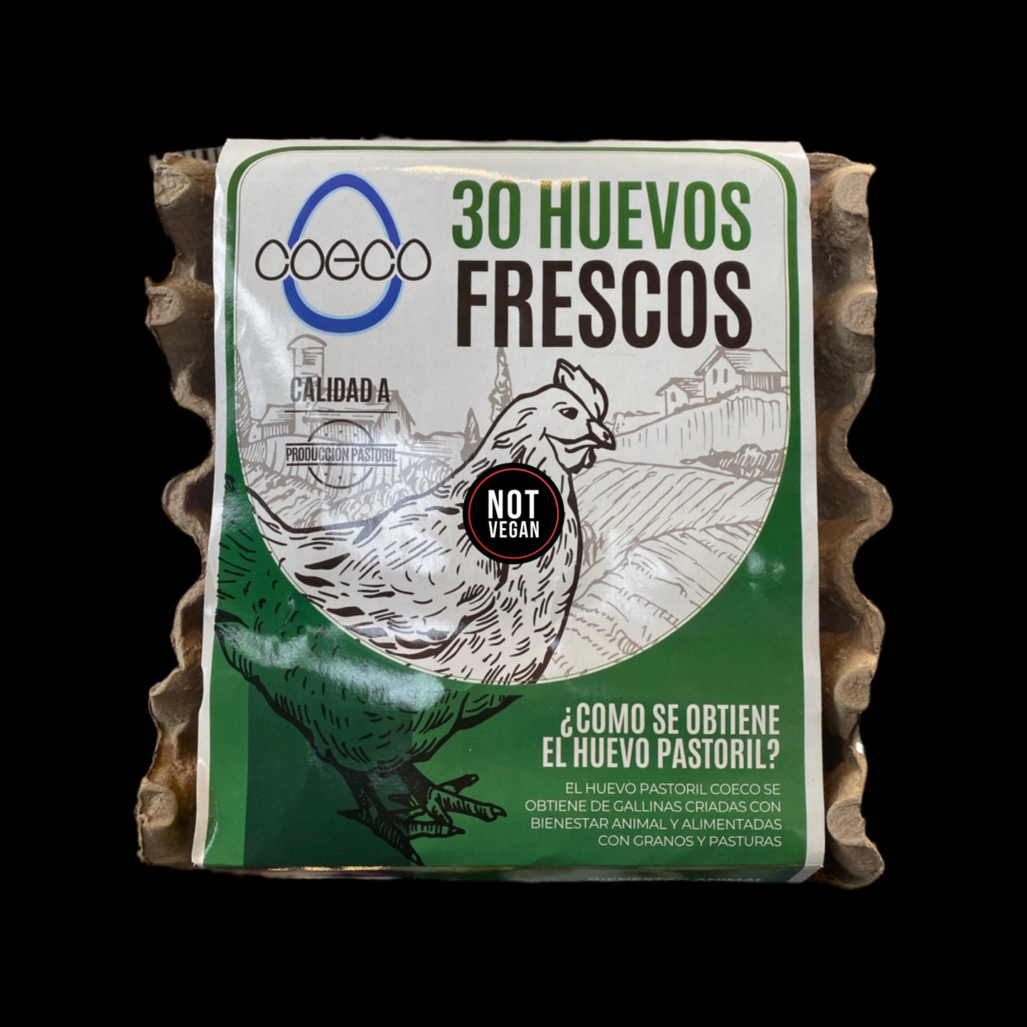 Maple de huevos pastoriles Coeco
