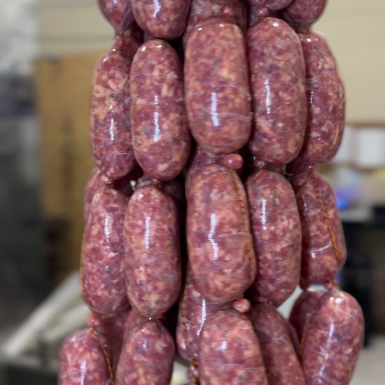 Gancho de chorizoo mezcla rosca carniceria escobar not vegan