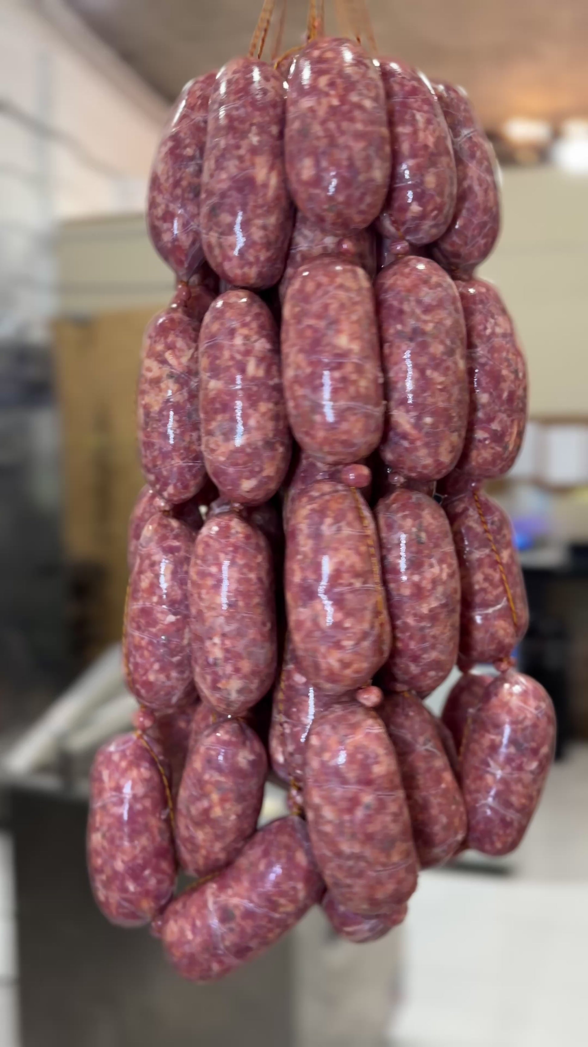 Gancho de chorizoo mezcla rosca carniceria escobar not vegan