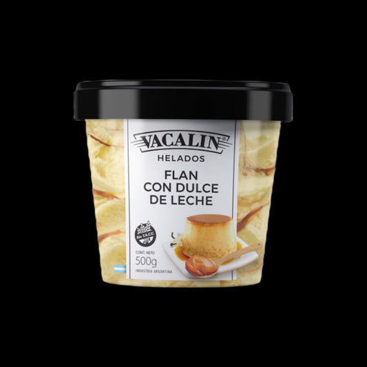 Helado Flan con DDL x 500g