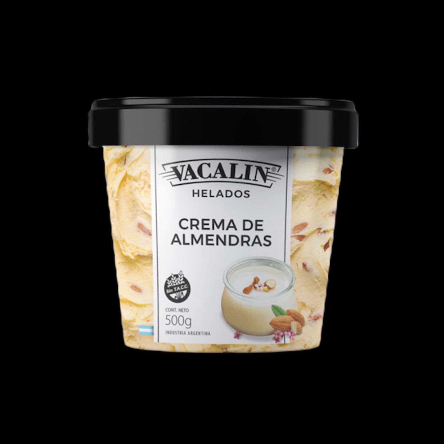 Helado Crema de Almendras x500g