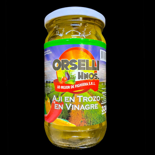 Ají en trozo en vinagre
