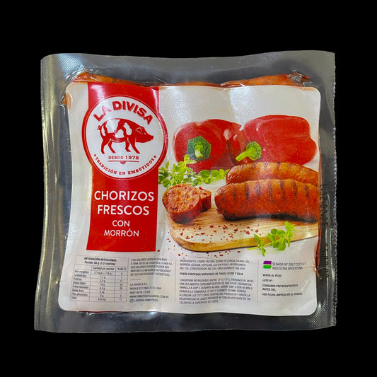 Chorizos c/morrón La Divisa