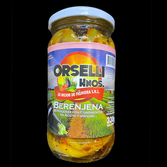 Berenjenas en aceite y vinagre